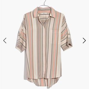 Madewell courier shirt in aldwin stripe
